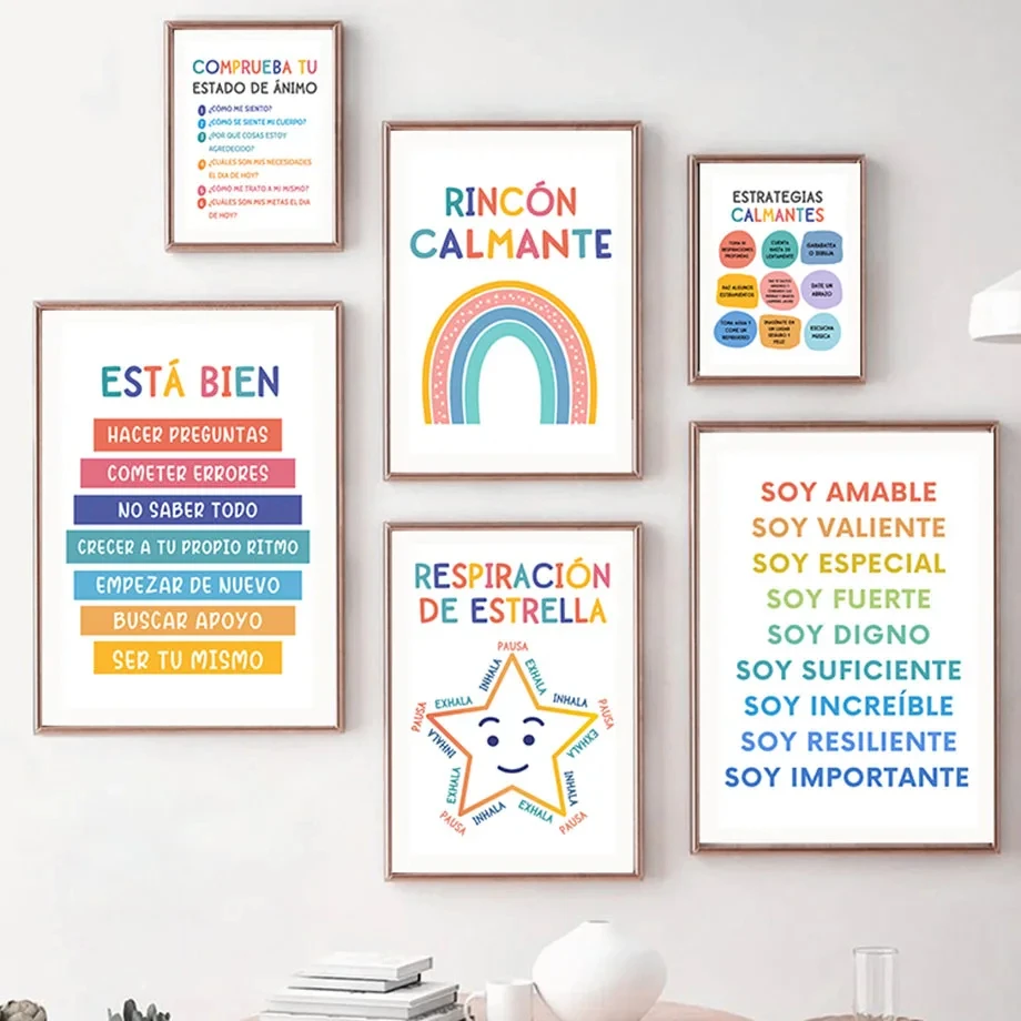 Resin Art Aesthetic - Modern Spanish Calm Corner Diamond Prints