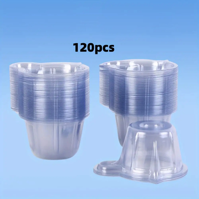Resin Mixing Cup - 120Transparent Plastic Resin Mixing Cup，40ml cylindrical