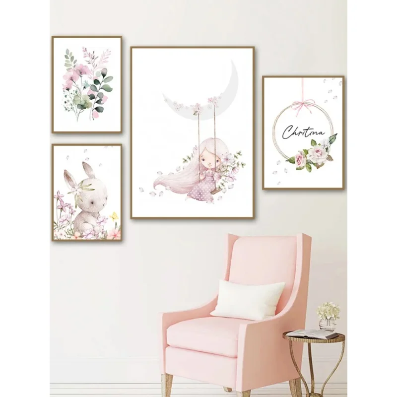 Nordic Cartoon Aesthetics Wall - Resin Art Aesthetic recension och pris