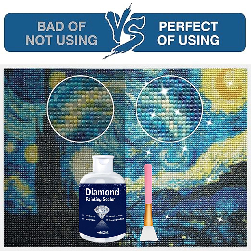 Diamond Painting Sealant, Art  - Resin Art Tools recension och pris
