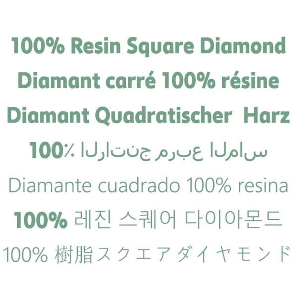 5D DIY AB FD Resin Square Diam - Resin Art World recension och pris