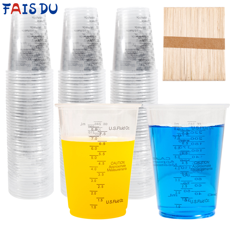 FAIS DU 8oz Disposable Measuri - Resin Mixing Cup recension och pris