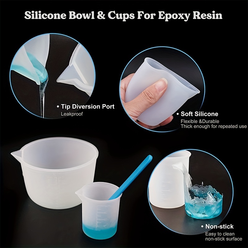 Silicone Measuring Cups, Resin - Resin Mixing Cup recension och pris