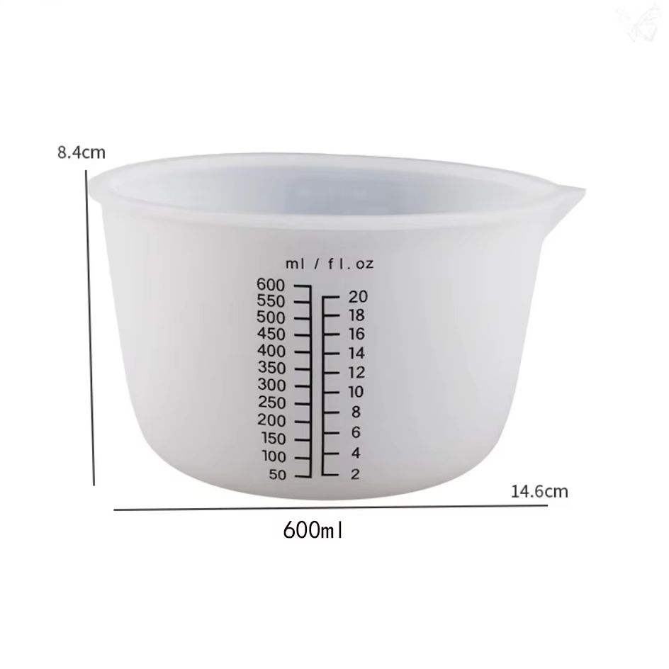 1000ml 600ml 450ml 350ml 250ml - Resin Mixing Cup recension och pris