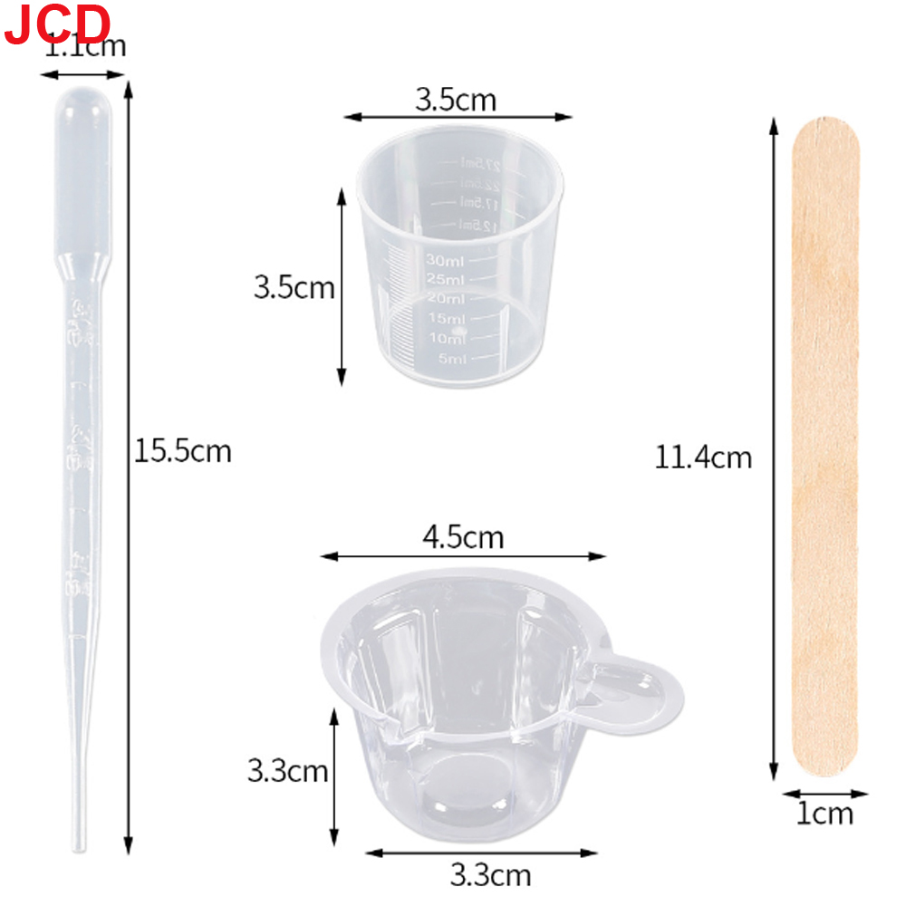 JCD DIY Crystal Clear Epoxy To - Resin Mixing Cup recension och pris