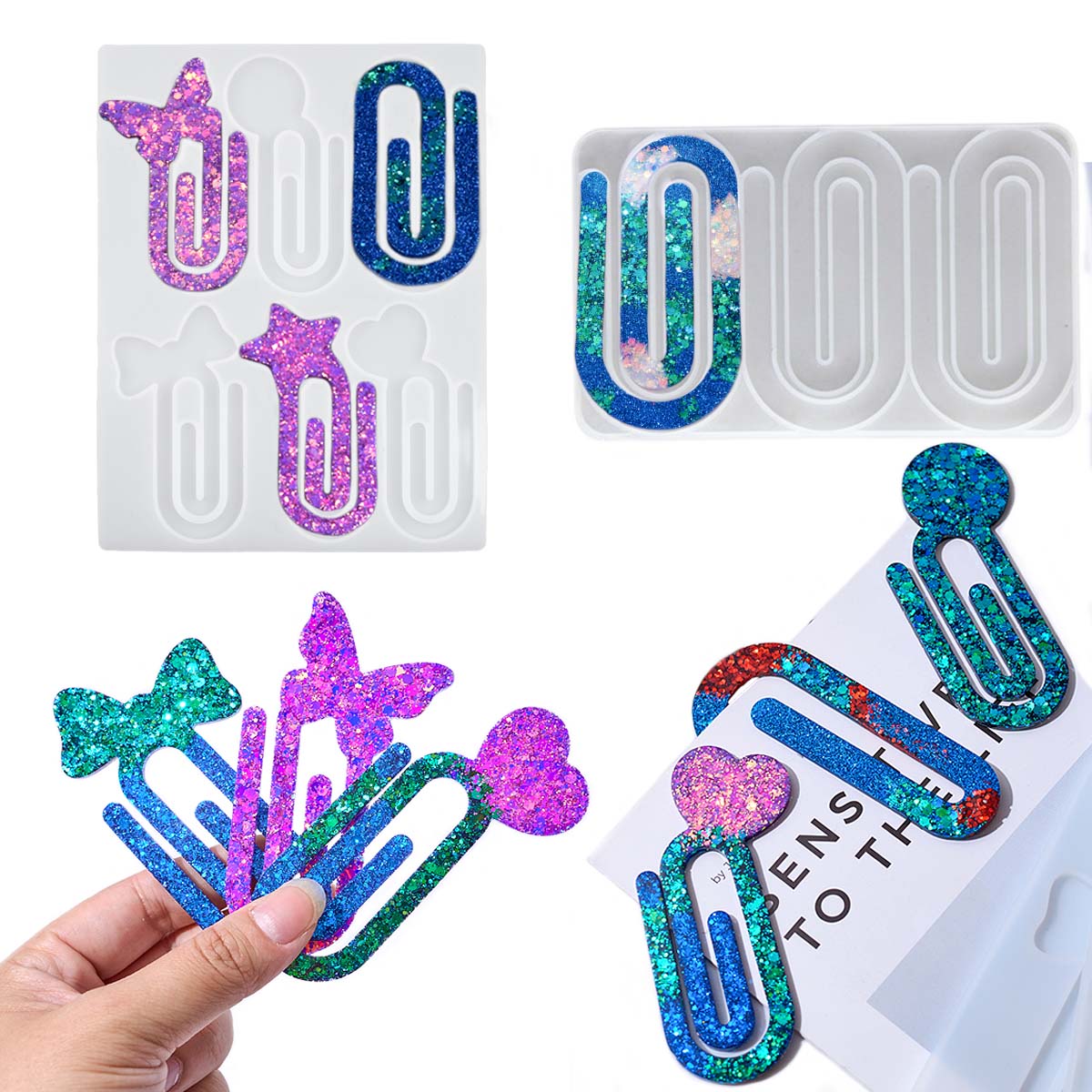 Crystal Epoxy Resin Mold DIY P - Resin Art Tools recension och pris