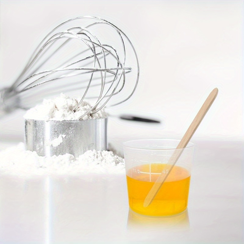 50Pcs Graduated Cup Clear Epox - Resin Mixing Cup recension och pris