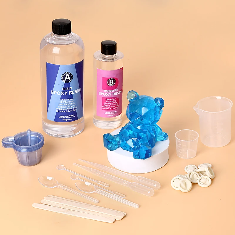 Epoxy Resin Kit Crystal Clear  - Resin Mixing Cup recension och pris