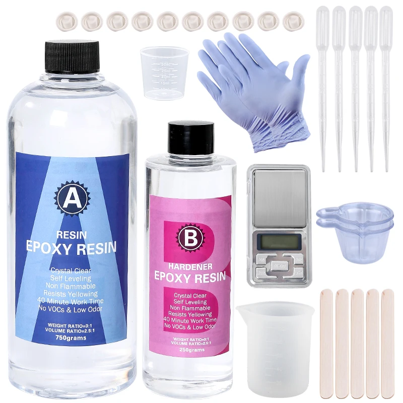 Epoxy Resin Kit Crystal Clear  - Resin Mixing Cup recension och pris
