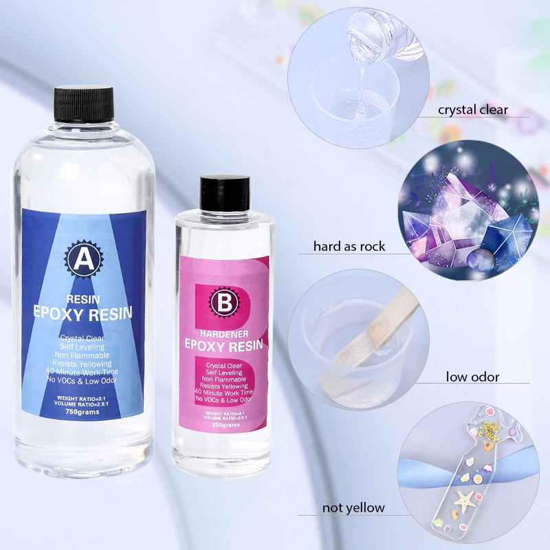Epoxy Resin Kit Crystal Clear  - Resin Mixing Cup recension och pris