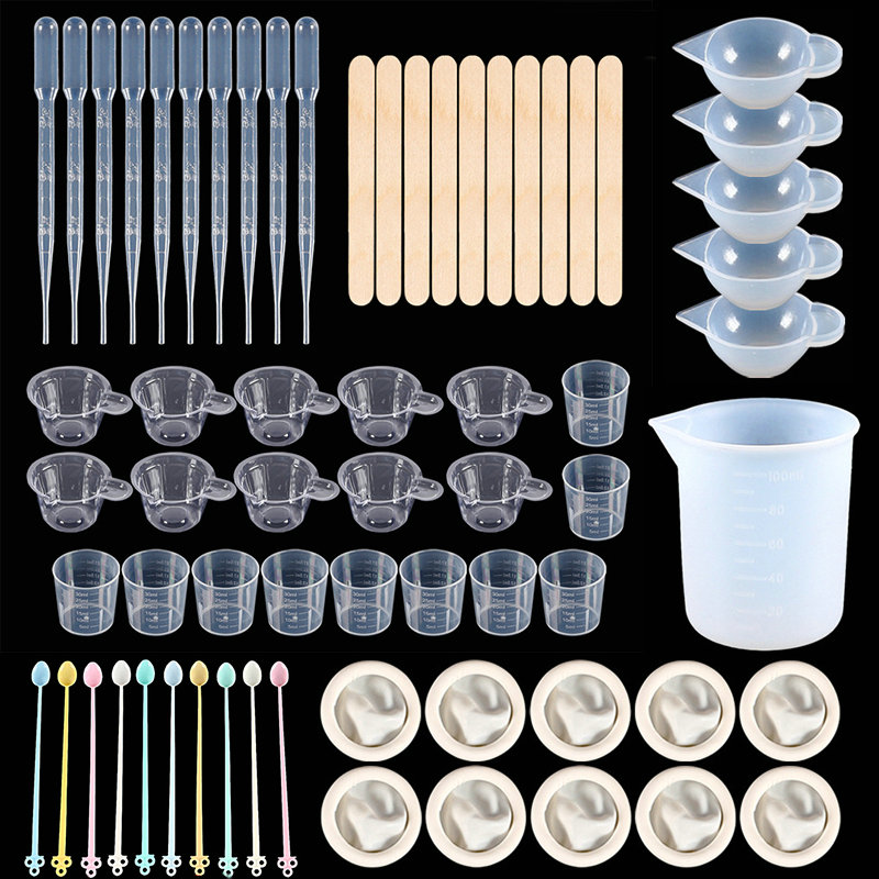 Epoxy Resin Tools Kit Silicone - Resin Mixing Cup recension och pris