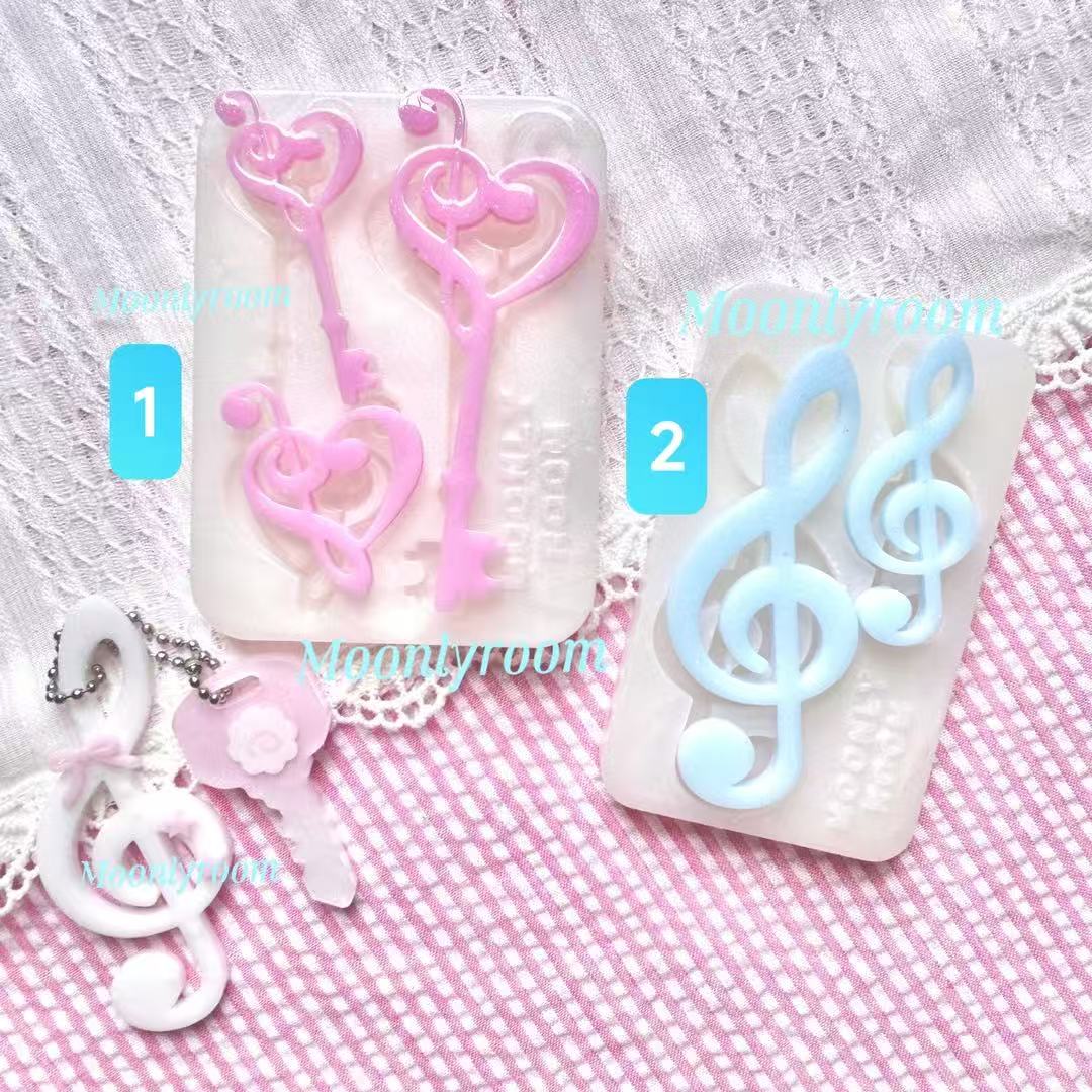 Musical Note Accessories Resin - Resin Art Tools recension och pris