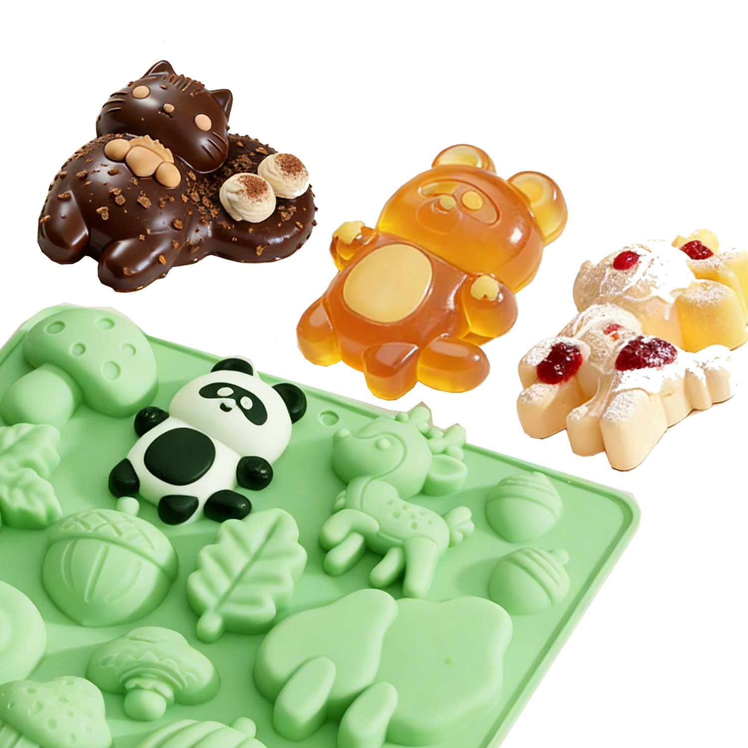 1 Silicone Cake Mold in the Sh - Resin Art Tools recension och pris