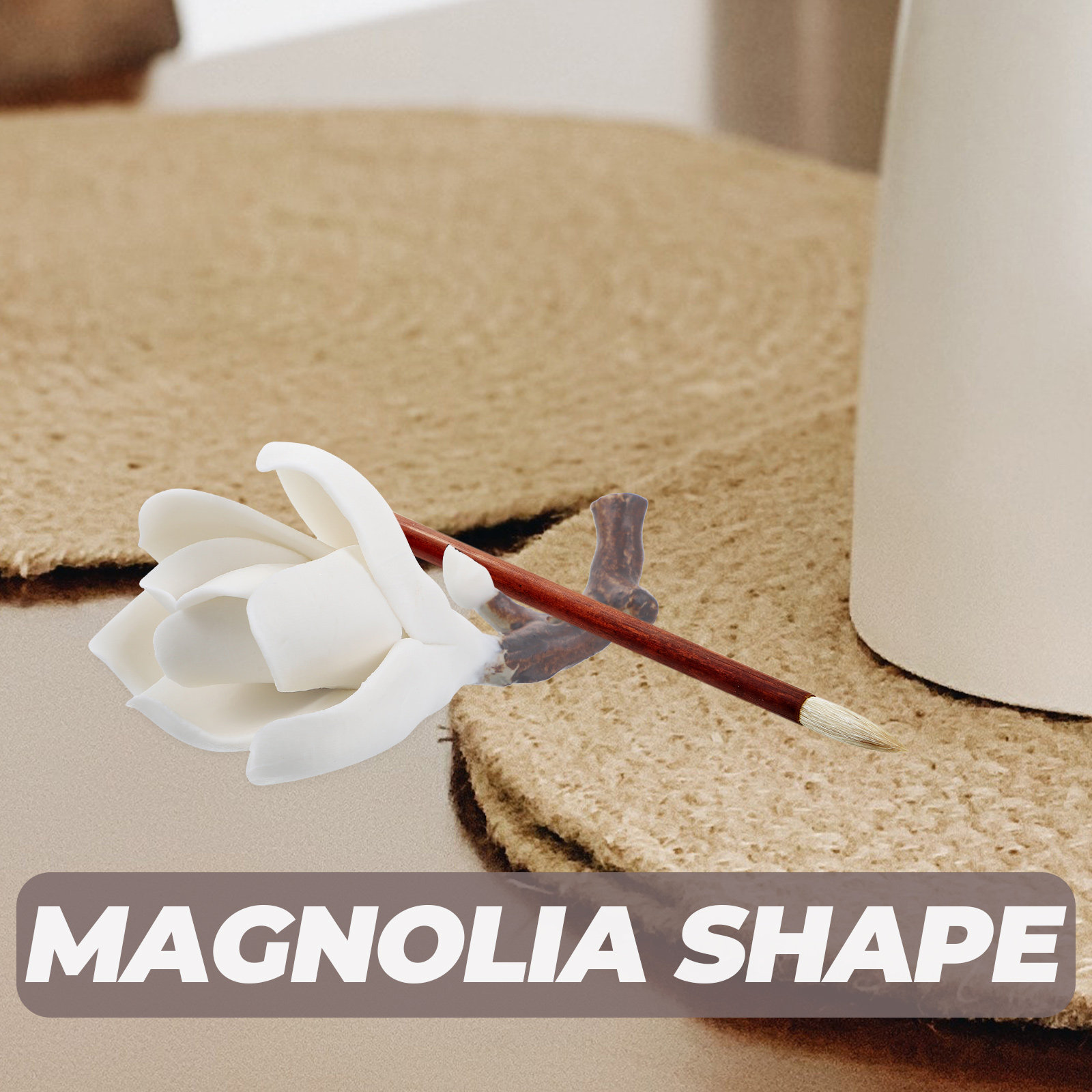 Resin Magnolia Shaped Brush Pe - Resin Artist recension och pris