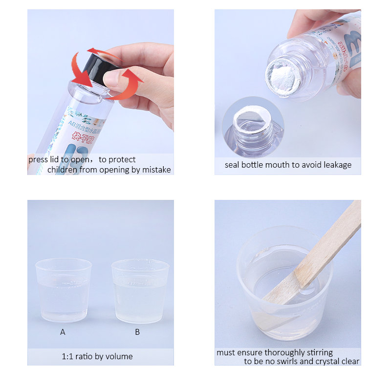 1:1 Clear Epoxy Resin Crystal  - Resin Mixing Cup recension och pris