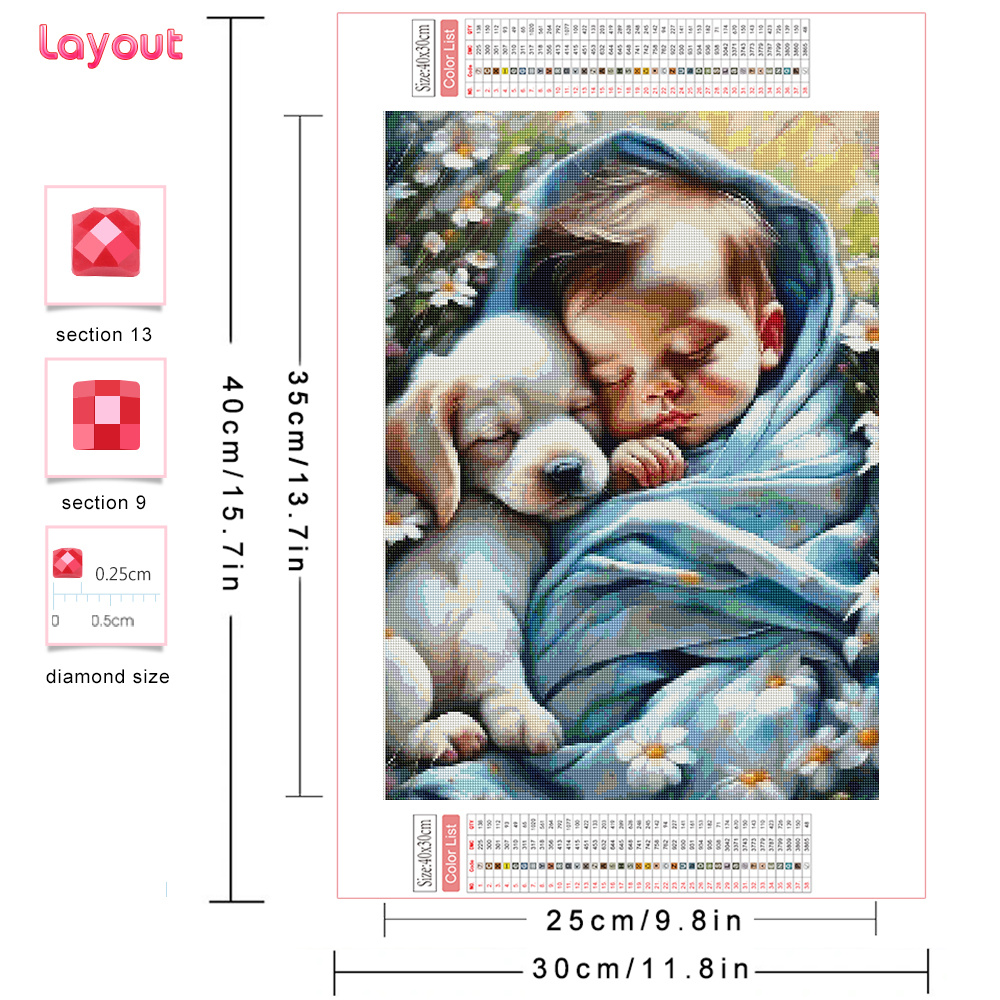 Huacan Diy Diamond Painting Po - Resin Art Wallpaper recension och pris