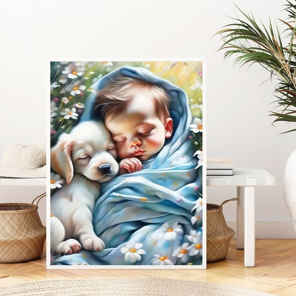 Huacan Diy Diamond Painting Po - Resin Art Wallpaper recension och pris