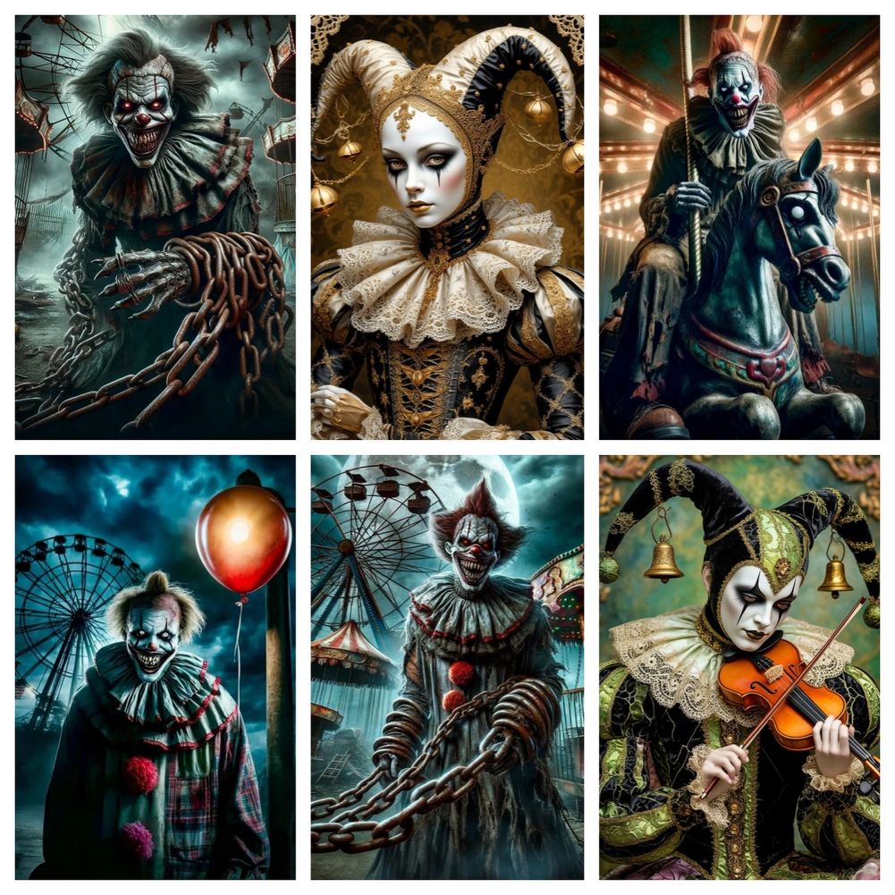 Jester Art Diamond Painting Ki - Resin Art Aesthetic recension och pris