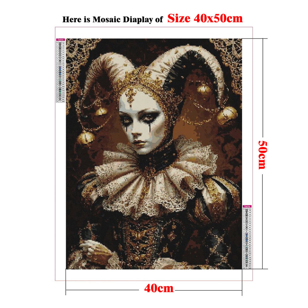 Jester Art Diamond Painting Ki - Resin Art Aesthetic recension och pris