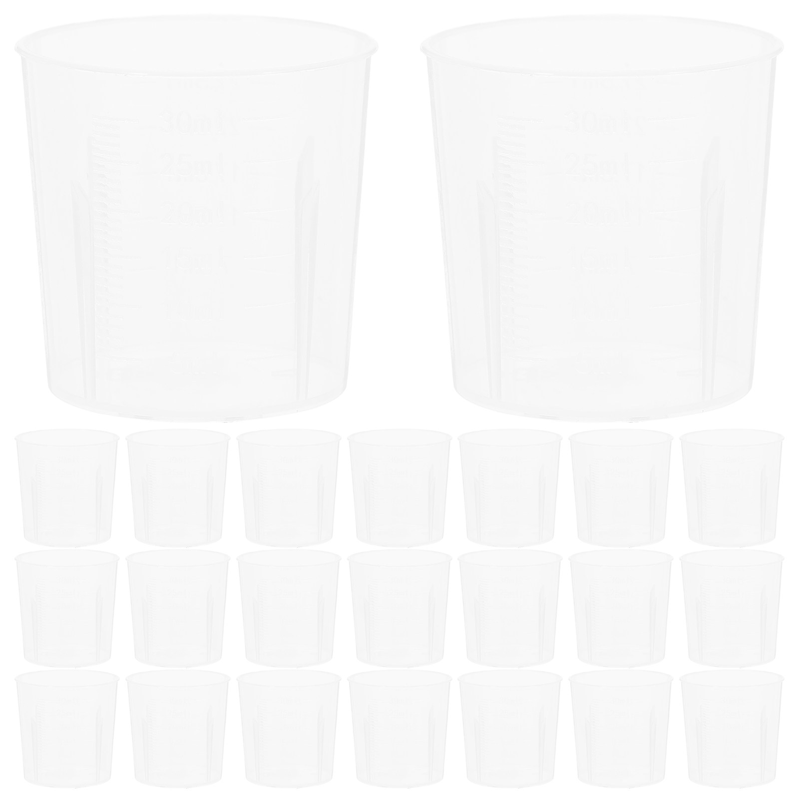 100Pcs 30Ml Measuring Cups Dou - Resin Mixing Cup recension och pris
