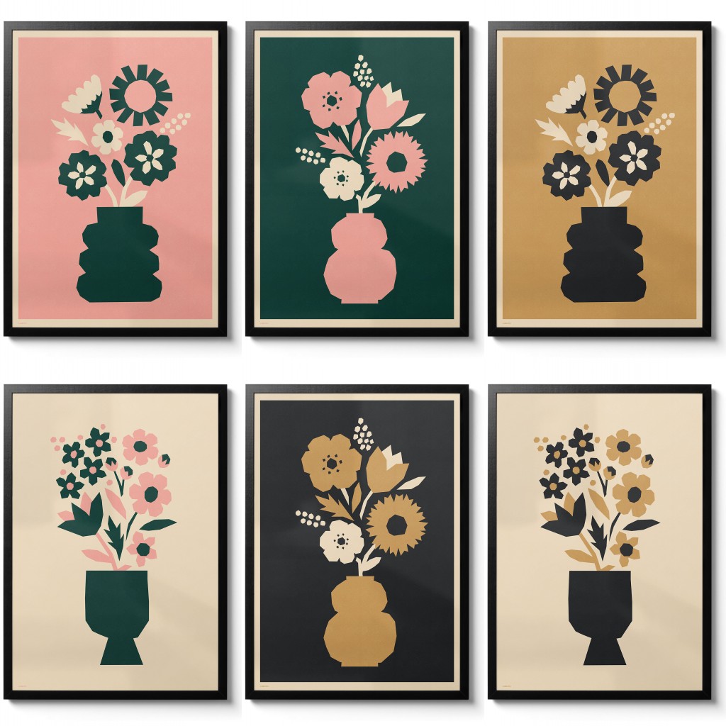 Mid Century Flower Diamond Pri - Resin Art Aesthetic recension och pris